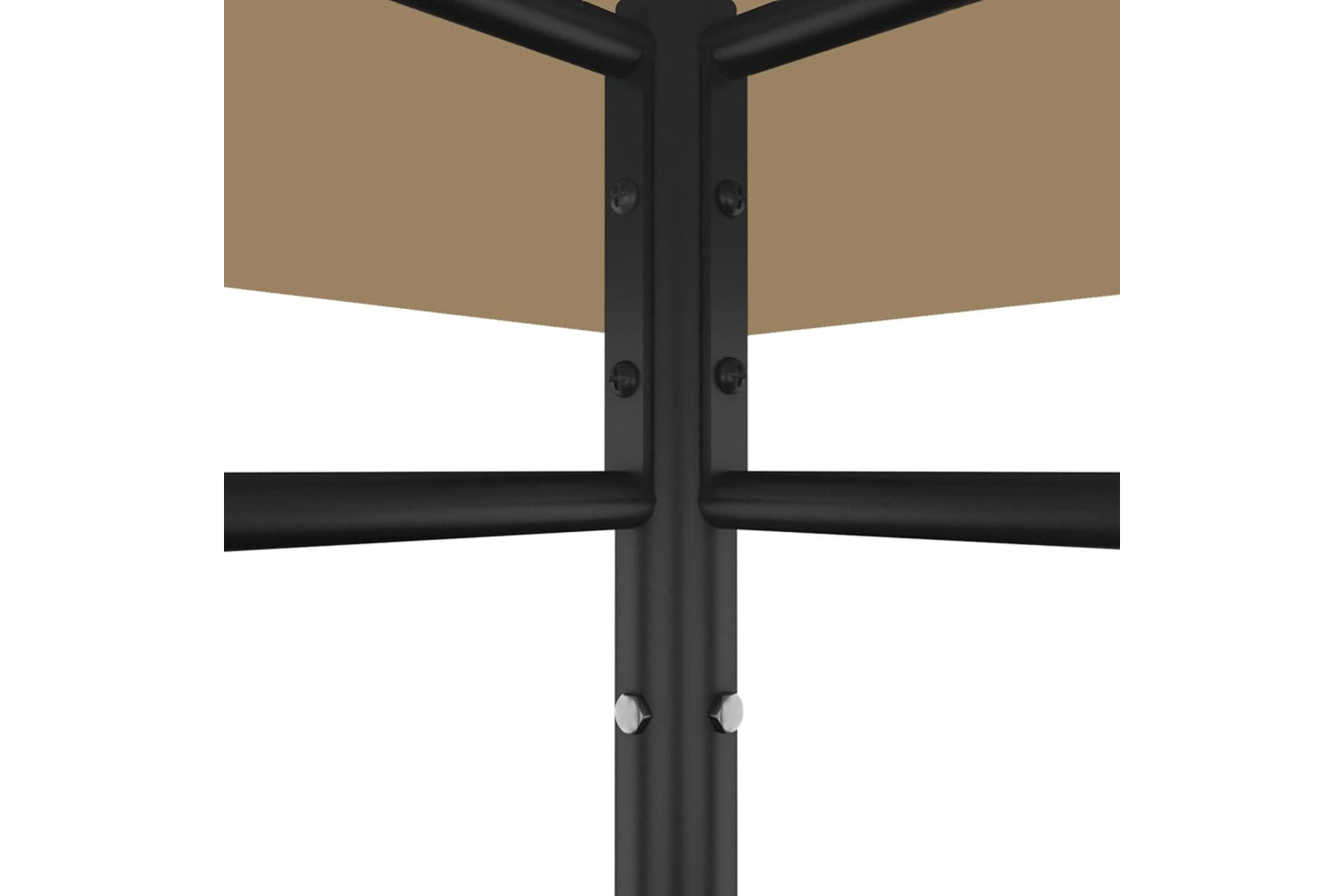 Vidaxl 313919 Gazebo 3x3x2.7 M Taupe 180 G/mâ²-3