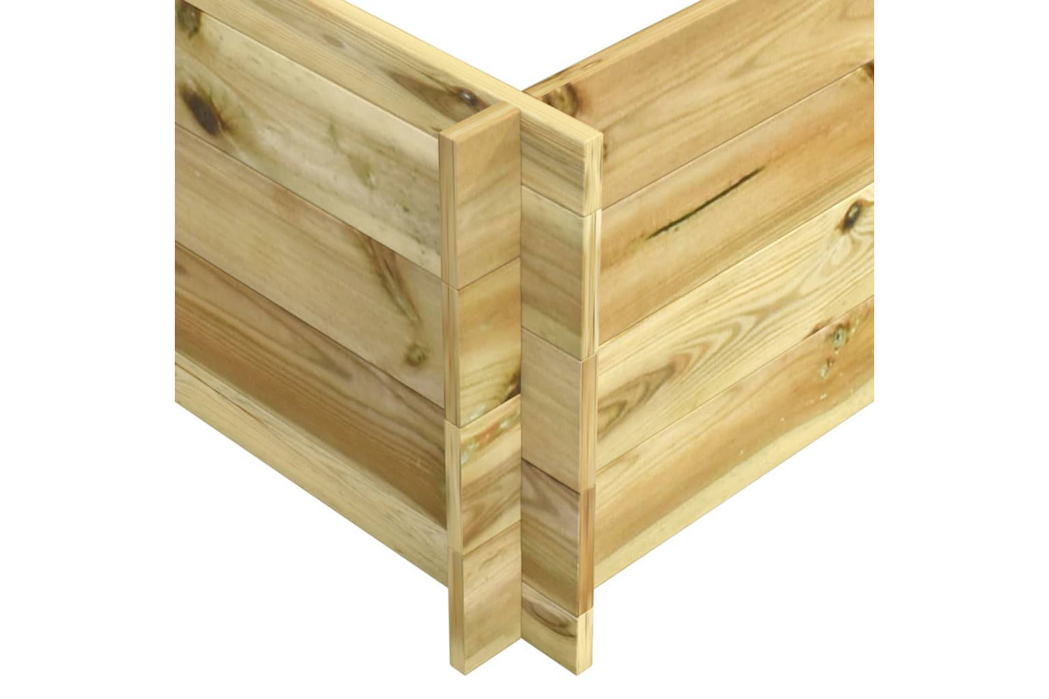vidaXL Raised Bed 150x100x40cm Impregnated Wood-3