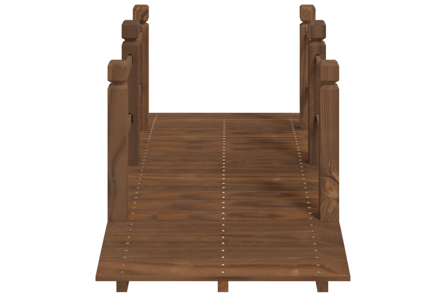Vidaxl 363356 Garden Bridge With Railings 150x67x56cm Solid Wood Spruce-3