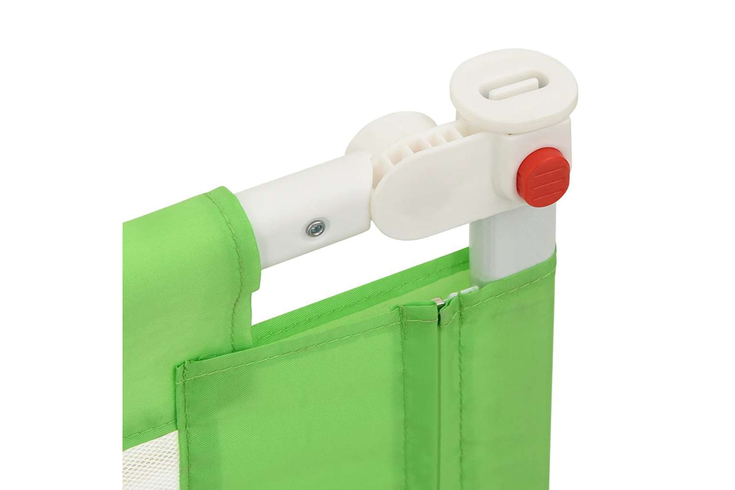 Vidaxl Toddler Safety Bed Rail Green 120x25 Cm Fabric-6