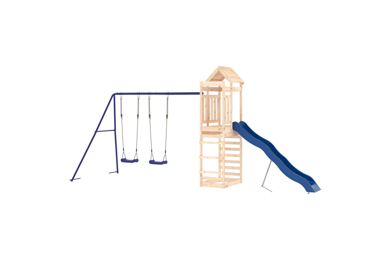 Vidaxl 3156976 Outdoor Playset Solid Wood Pine-4