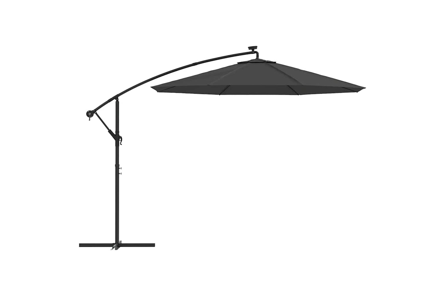 vidaXL 313805 Replacement Fabric For Cantilever Umbrella Anthracite 300cm-4