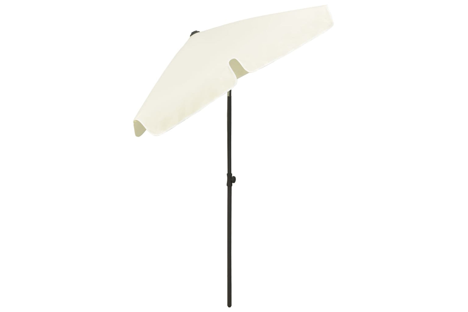 vidaXL 314719 Beach Umbrella Sand Yellow 180x120cm-4