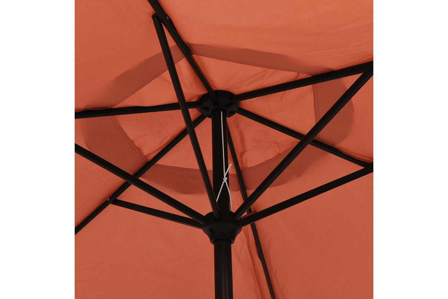 Vidaxl 313757 Outdoor Parasol With Led Lights And Steel Pole 300 Cm Terracotta-6