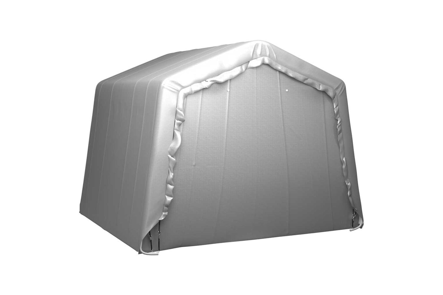 vidaXL 3079587 Storage Tent 300x300cm Steel Grey-4