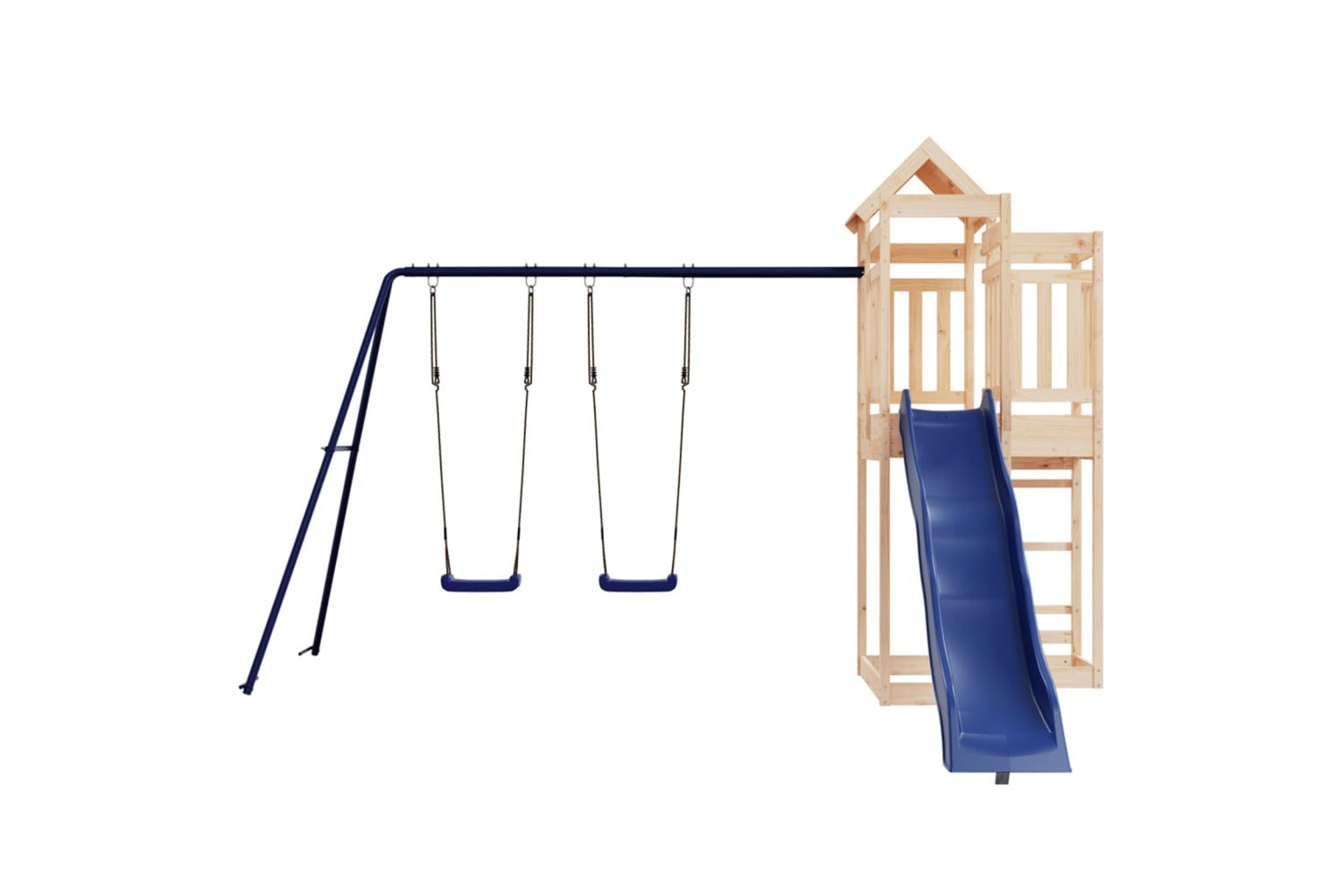 Vidaxl 3156886 Outdoor Playset Solid Wood Pine-4