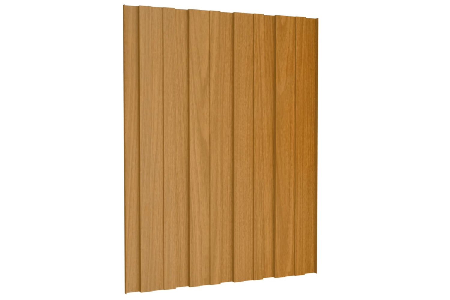 vidaXL Roof Panels 36 Pcs Galvanised Steel Light Wood 60x45cm-4