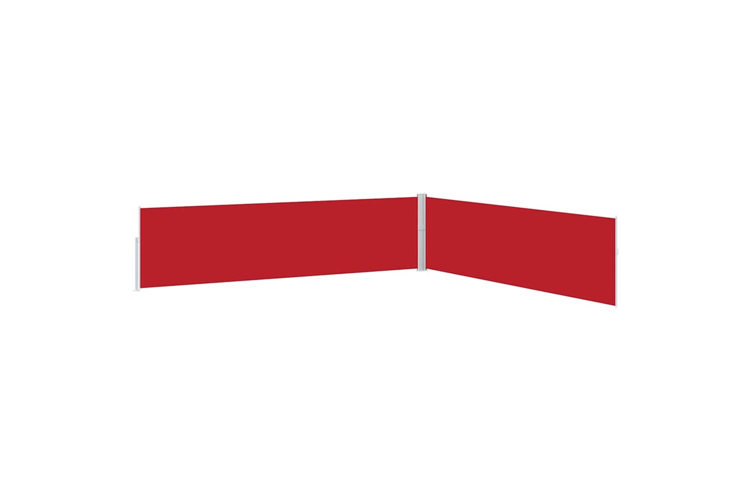 vidaXL 313398 Patio Retractable Side Awning 170x1200cm Red-3