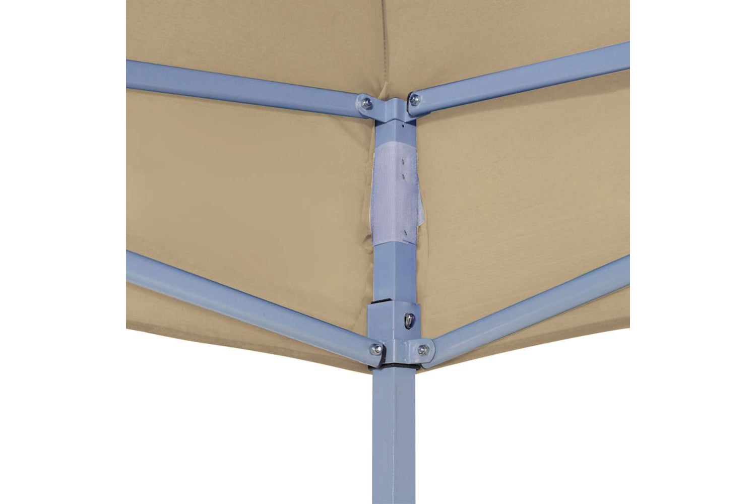 Vidaxl Party Tent Roof 3x3 M Beige 270 G/m2-4