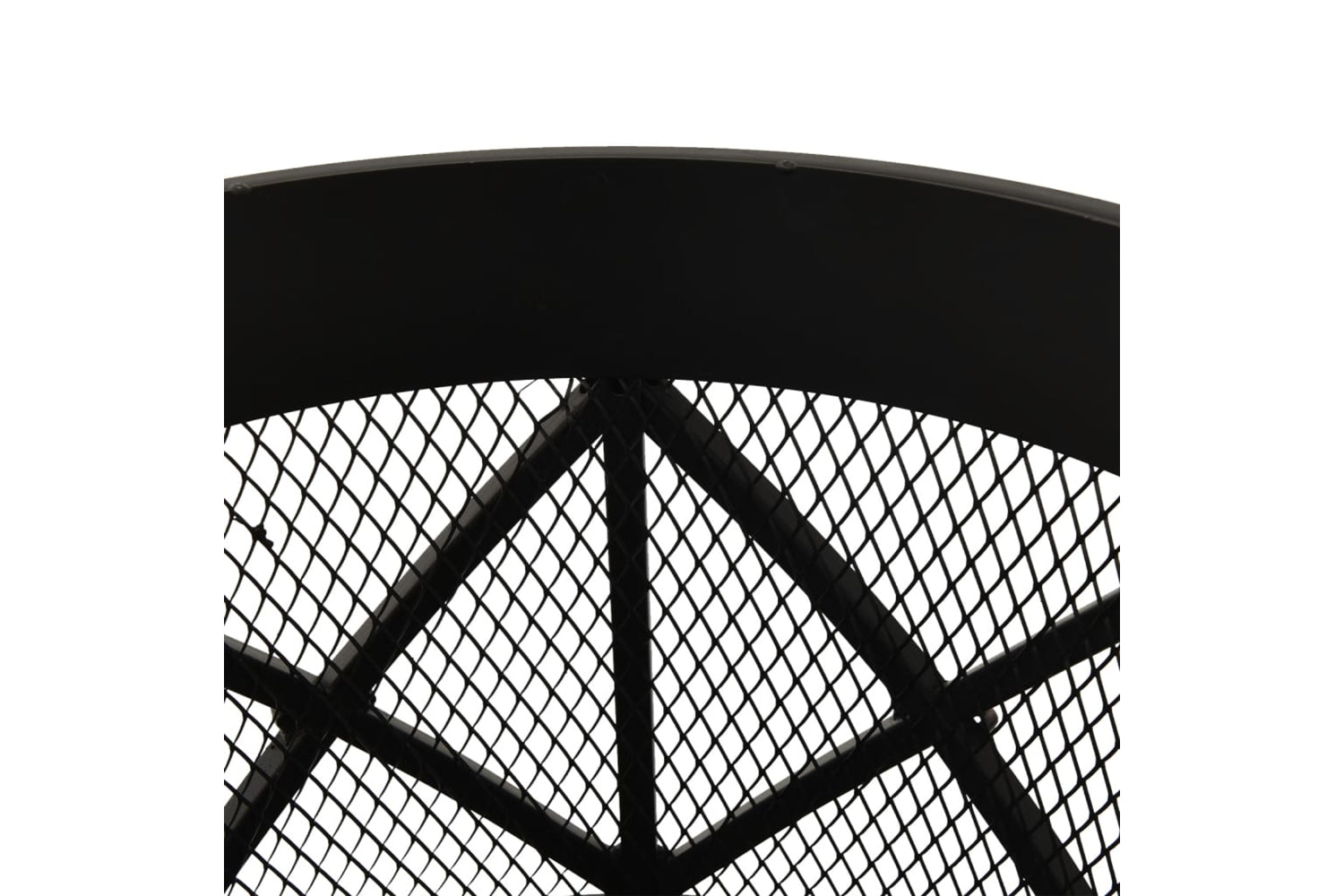 vidaXL 313637 Rustic Fire Pit With Poker ÃƒÂŽÃ‚Â¦42x54cm Steel-4
