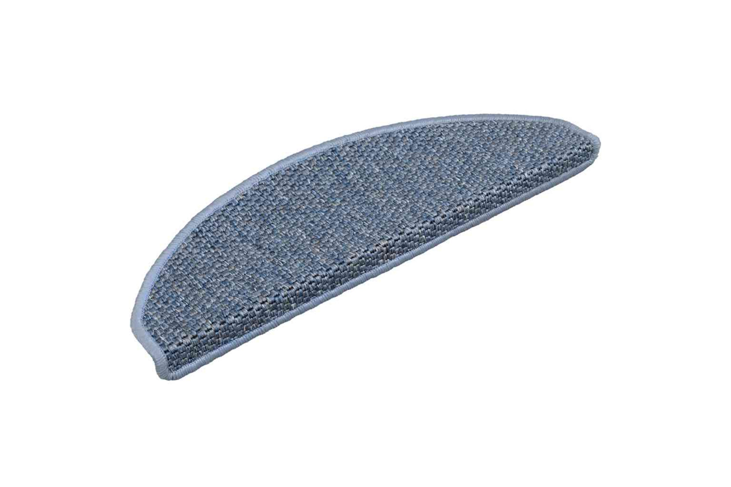 vidaXL 326874 Stair Mats Self-adhesive Sisal-look 15 Pcs 65x21x4cm Blue-2