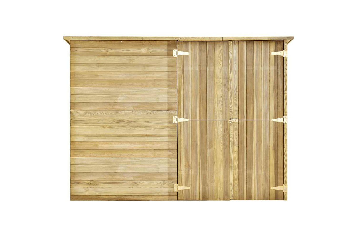vidaXL 3059875 Garden Bike Shed 232x110x170cm Impregnated Pinewood-2