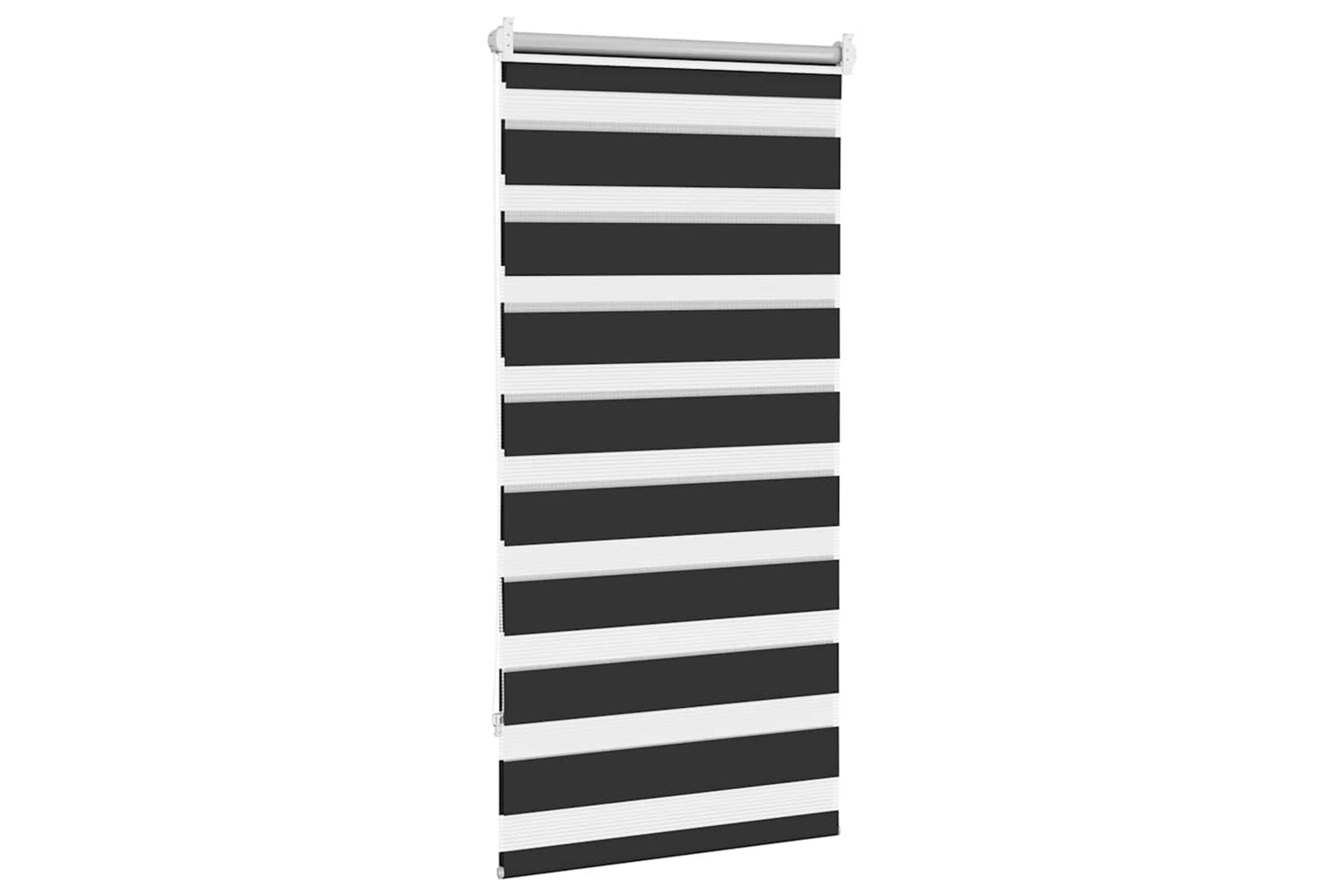 vidaXL 240192 Zebra Blind 60 X 120cm Black-3