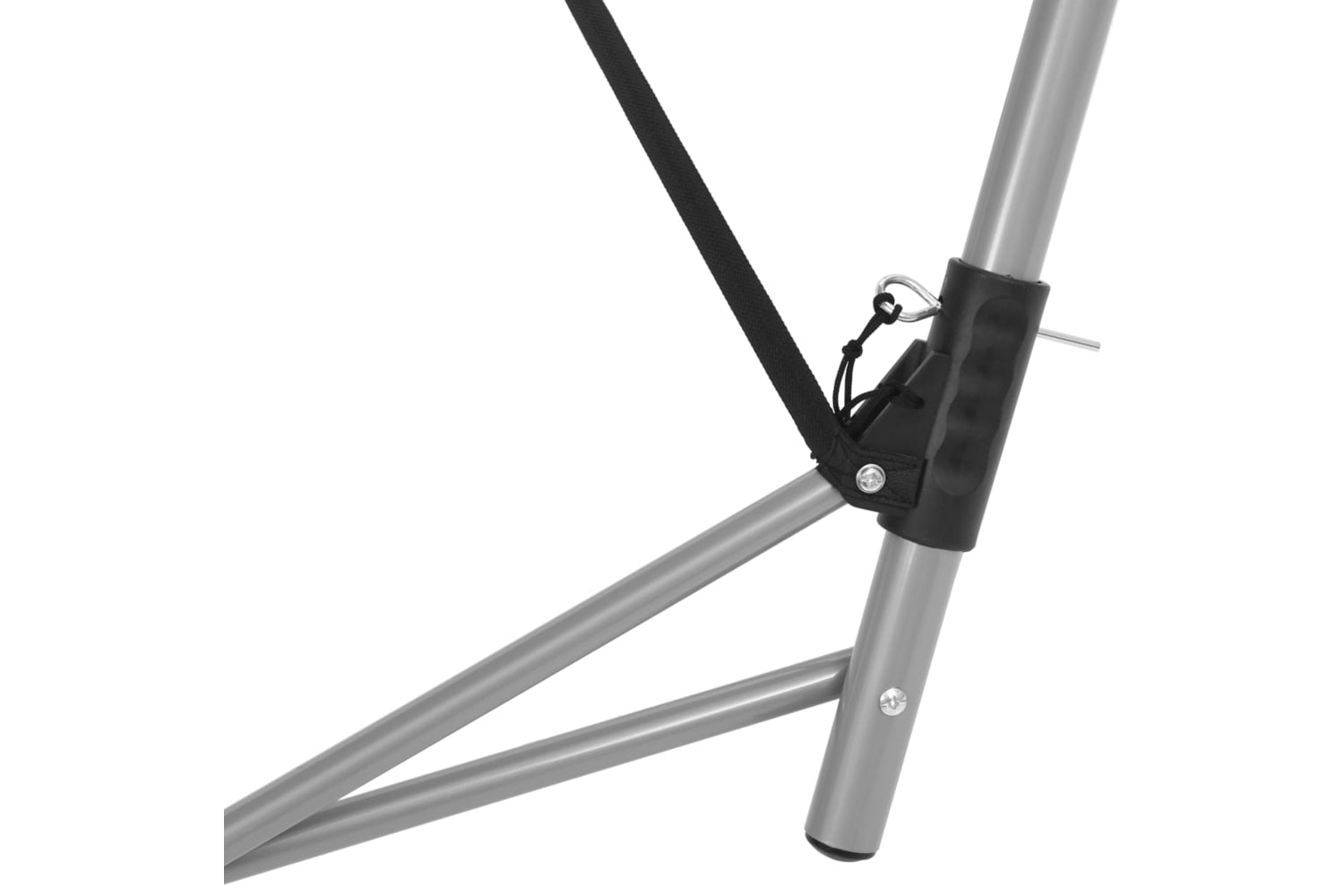 Vidaxl 44365 Hammock With Foldable Stand Black-7