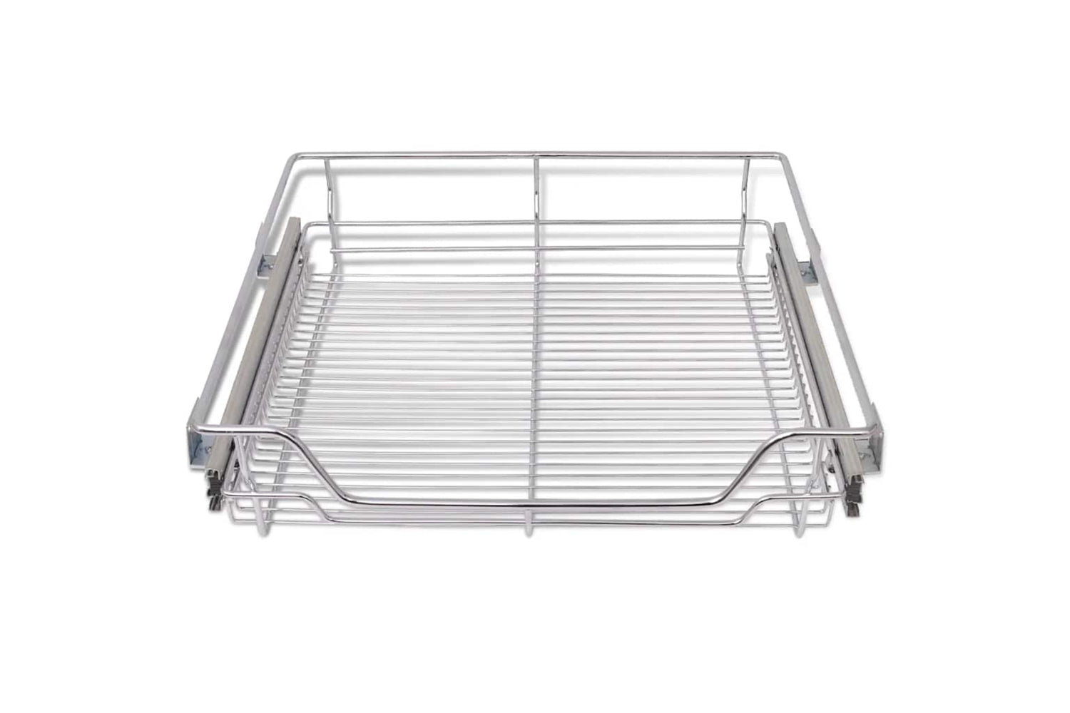 Vidaxl Pull-out Wire Baskets 2 Pcs Silver 600 Mm-3