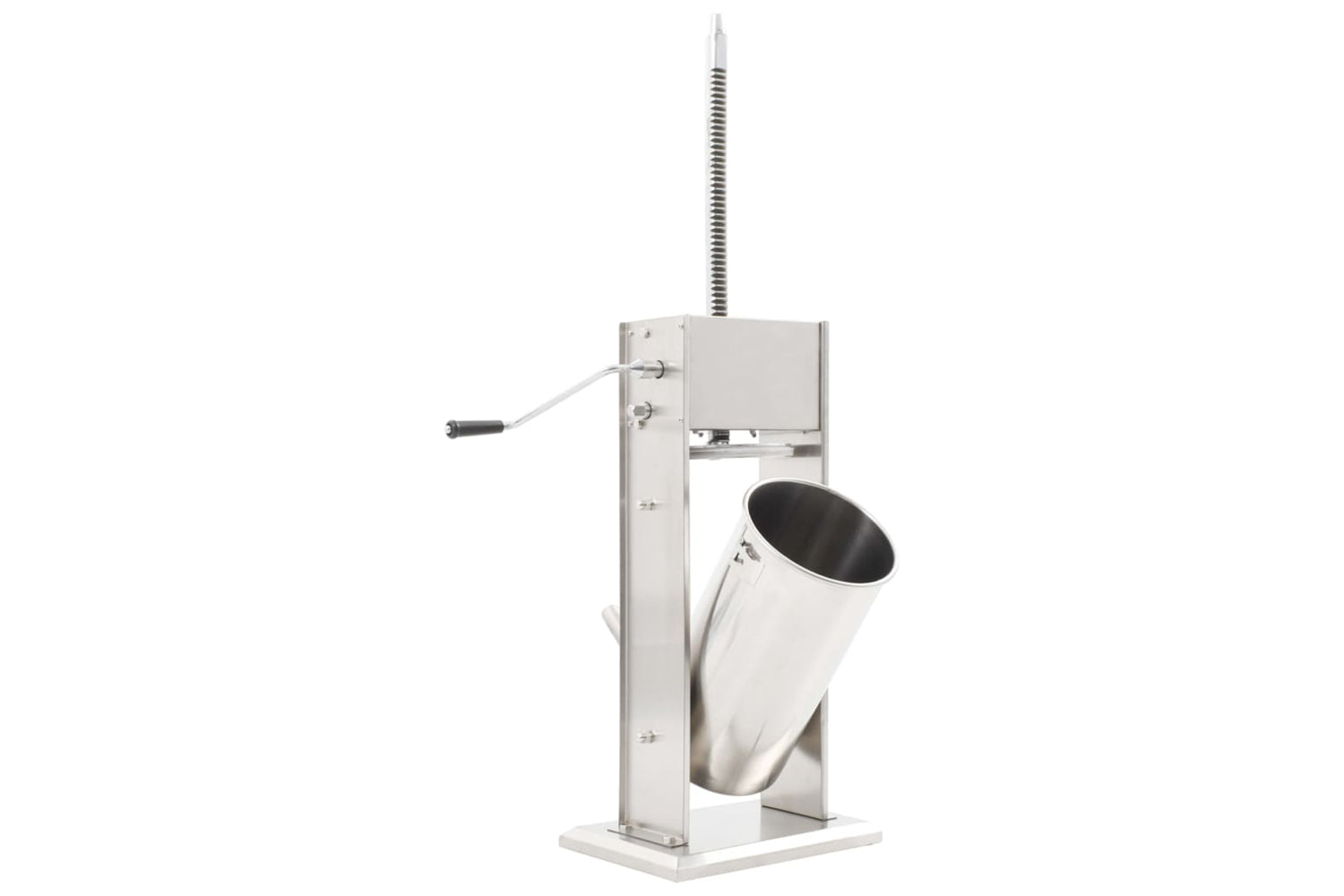 Vidaxl 50965 Manual Sausage Stuffer Silver 15 L Stainless Steel-3