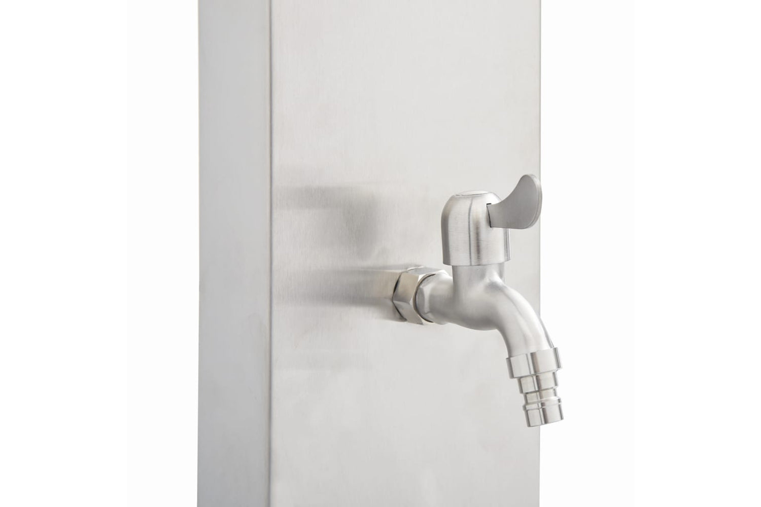 vidaXL 48206 Garden Shower Faucet 110cm Stainless Steel-8