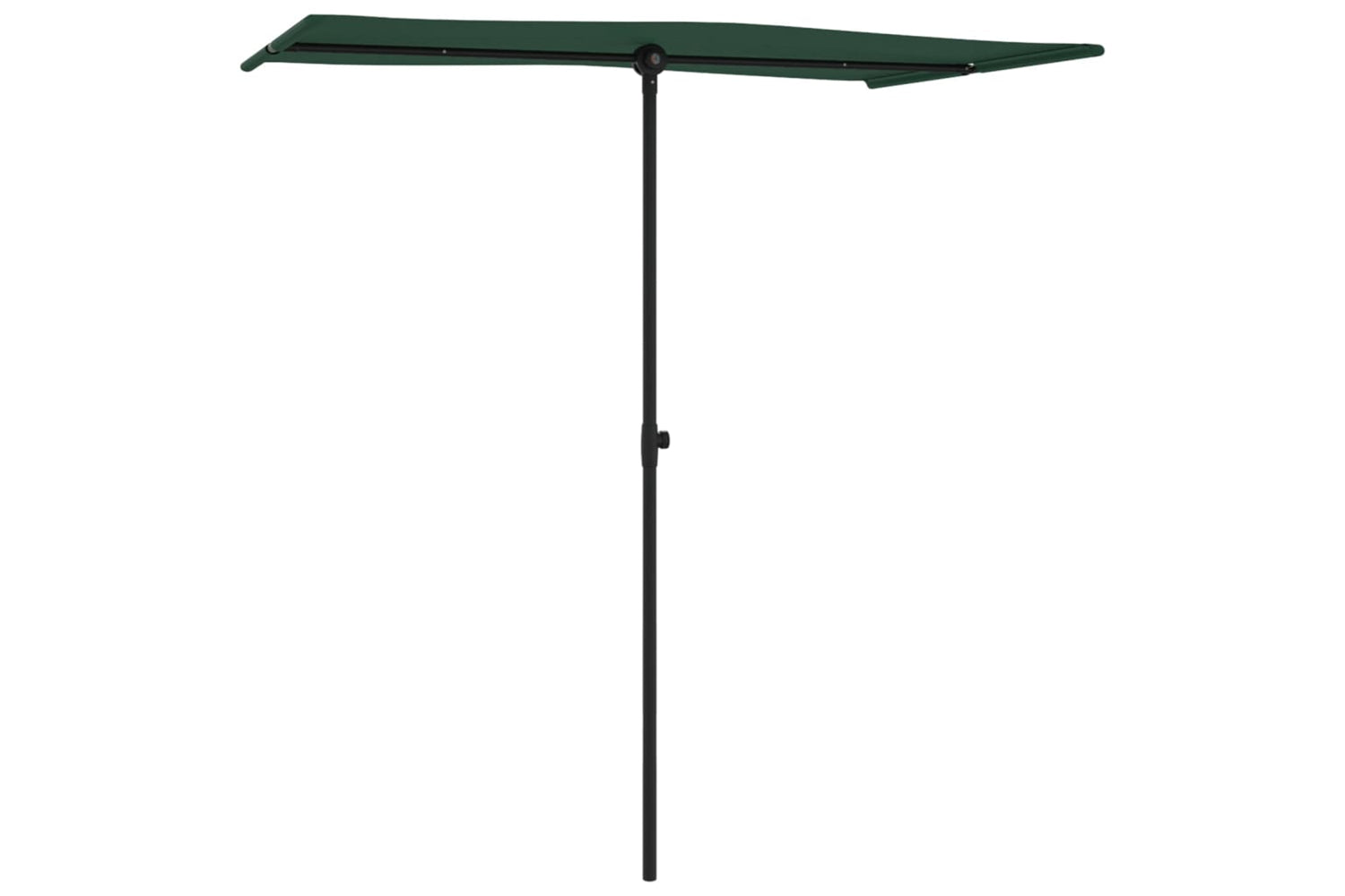 vidaXL 47328 Outdoor Parasol With Aluminium Pole 180x110cm Green-2