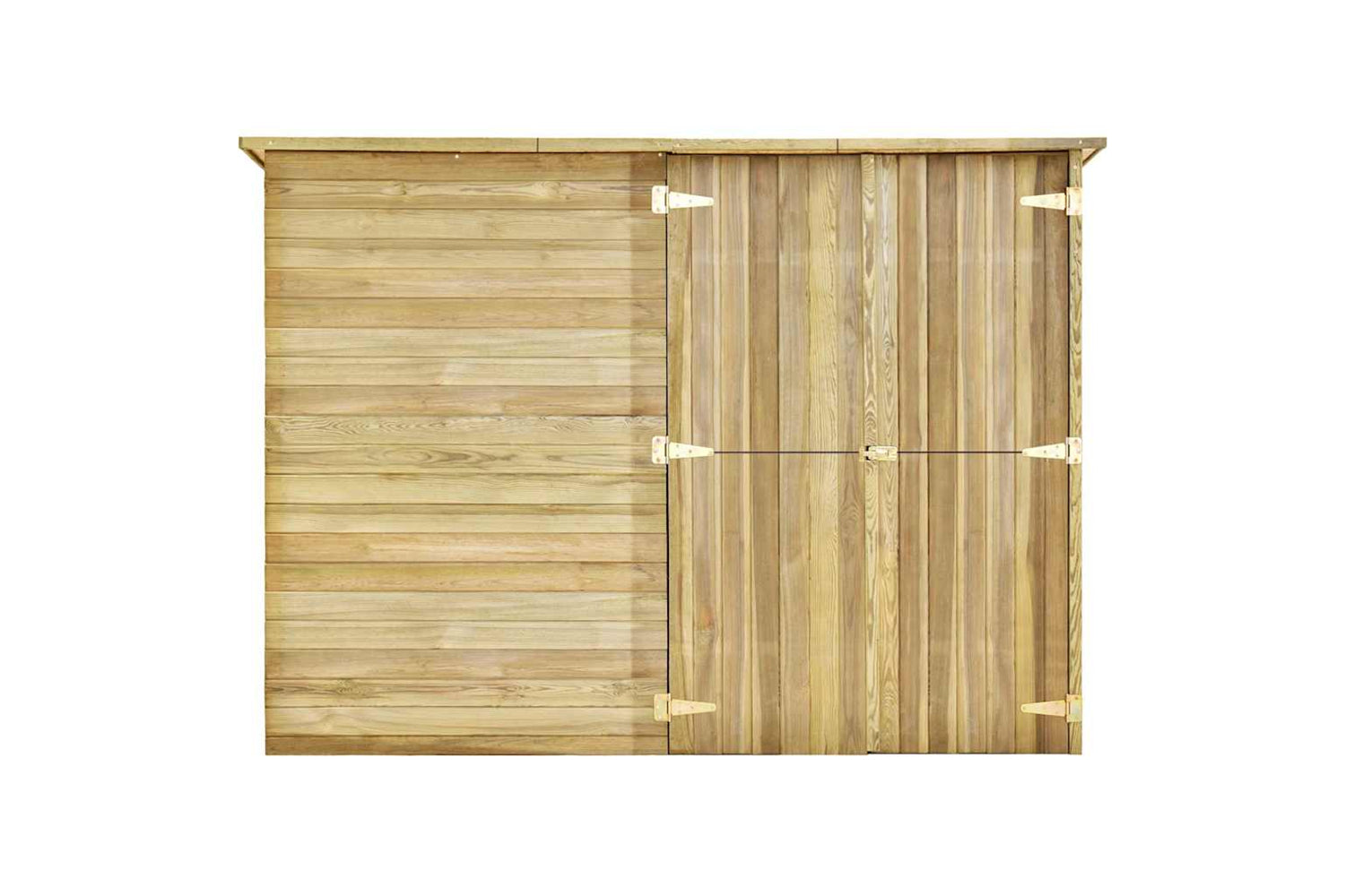 vidaXL 46363 Garden Shed House 232x110x170cm Impregnated Pinewood-2