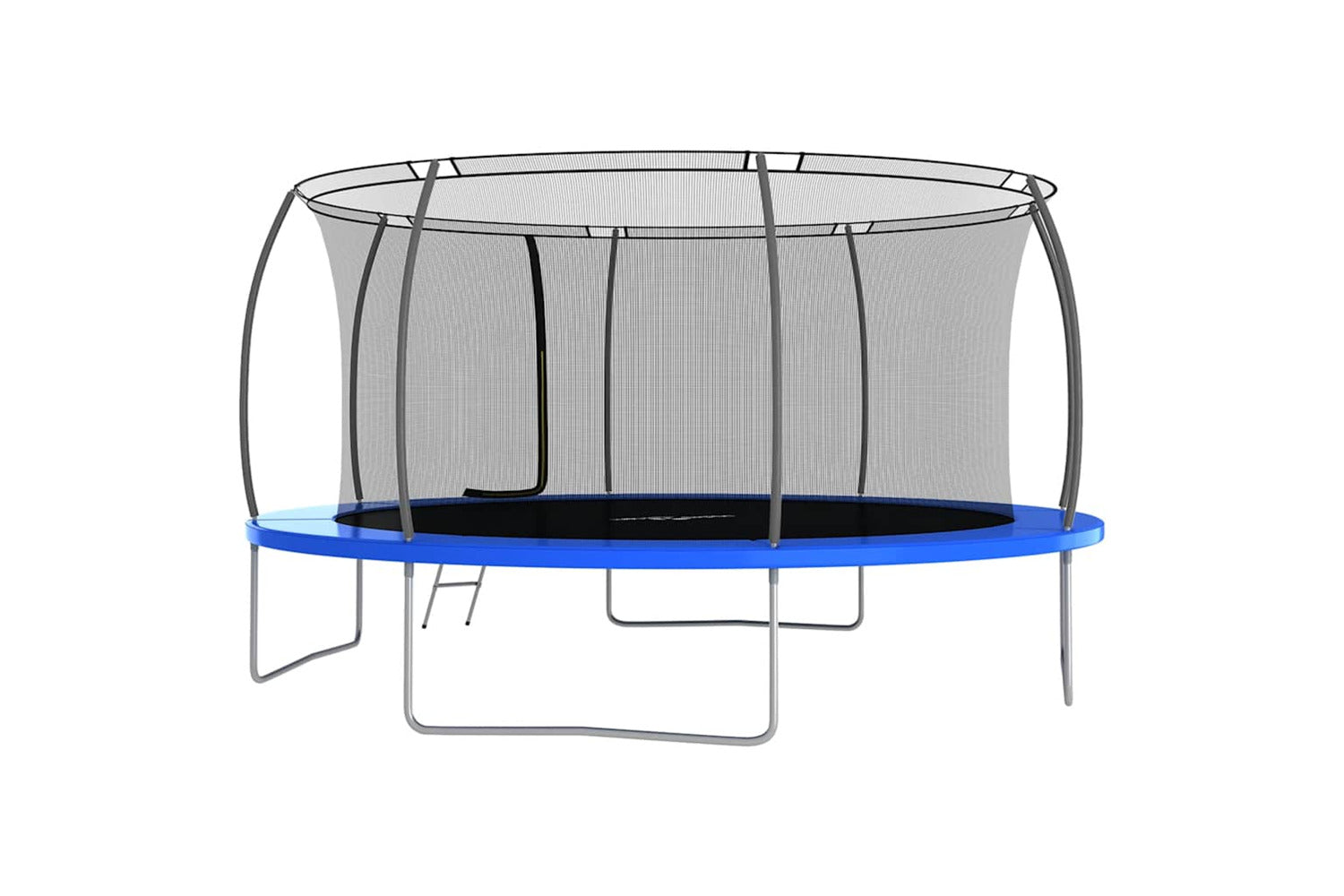 Vidaxl Trampoline Set Round 460x80 Cm 150 Kg-4