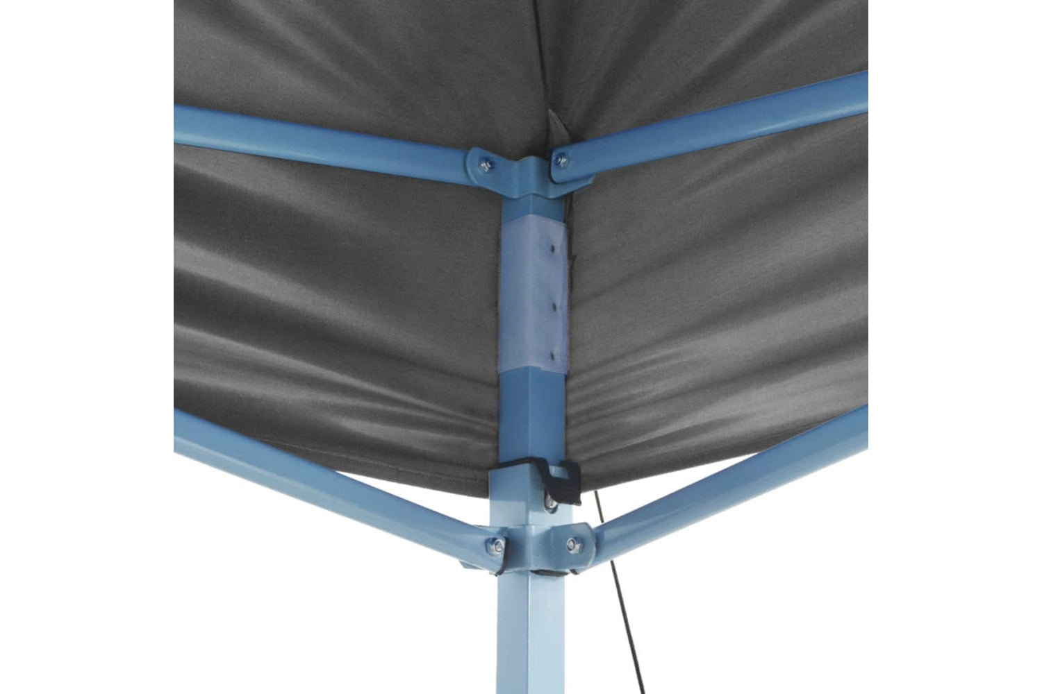 Vidaxl Foldable Party Tent Pop-up With 2 Sidewalls 3x3 M Anthracite-5