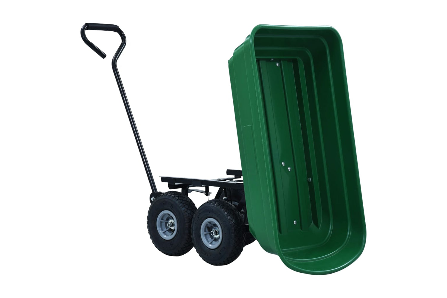 Vidaxl 145507 Garden Tipping Hand Cart 300 Kg 75l Green-7