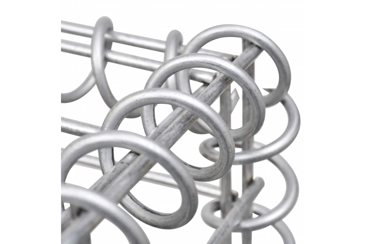 vidaXL 145649 Cube Gabion Raised Bed Steel Wire 40x40x40cm-4
