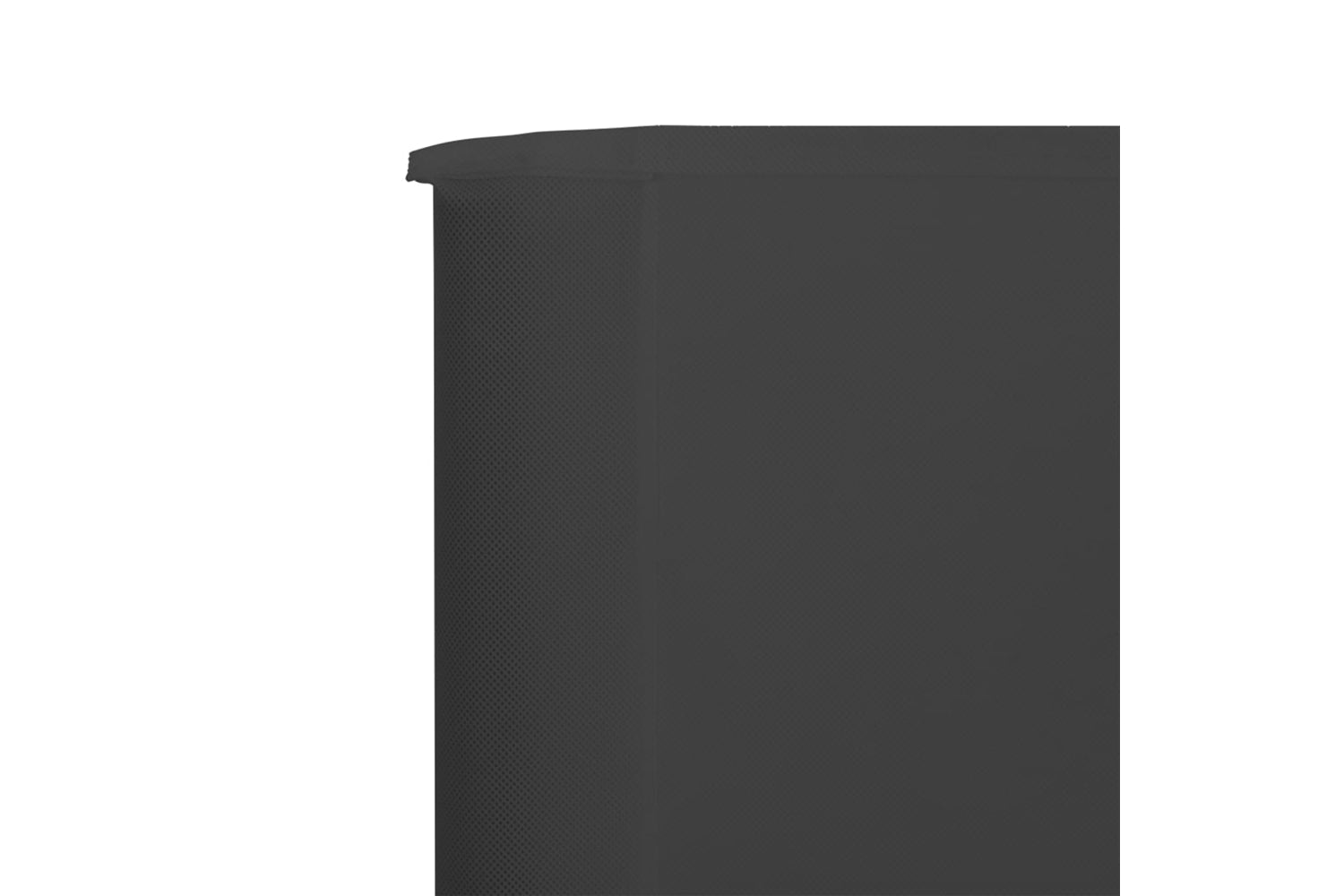 vidaXL 47150 3-panel Wind Screen Fabric 400x160cm Anthracite-4