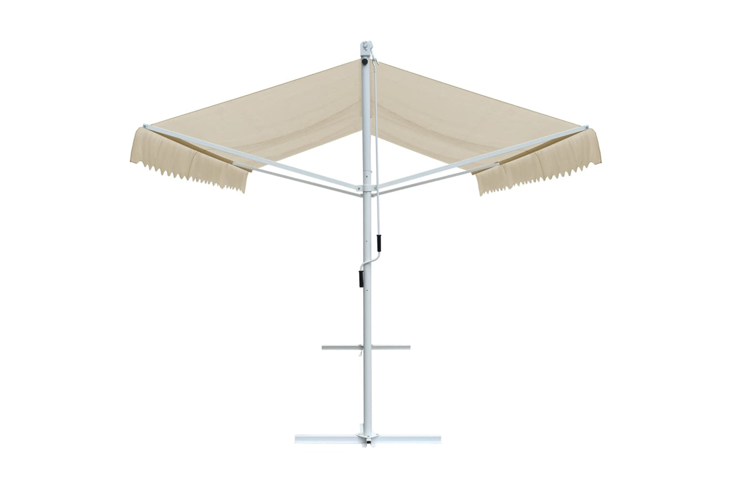 vidaXL 145883 Free Standing Awning 500x300cm Cream-3