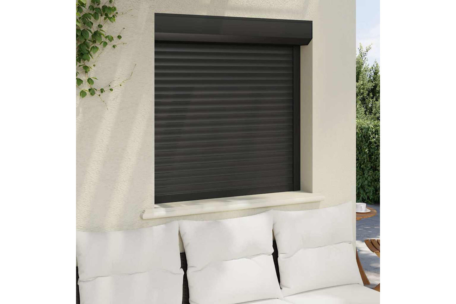 Vidaxl Roller Shutter Aluminium 100x100 Cm Anthracite-3