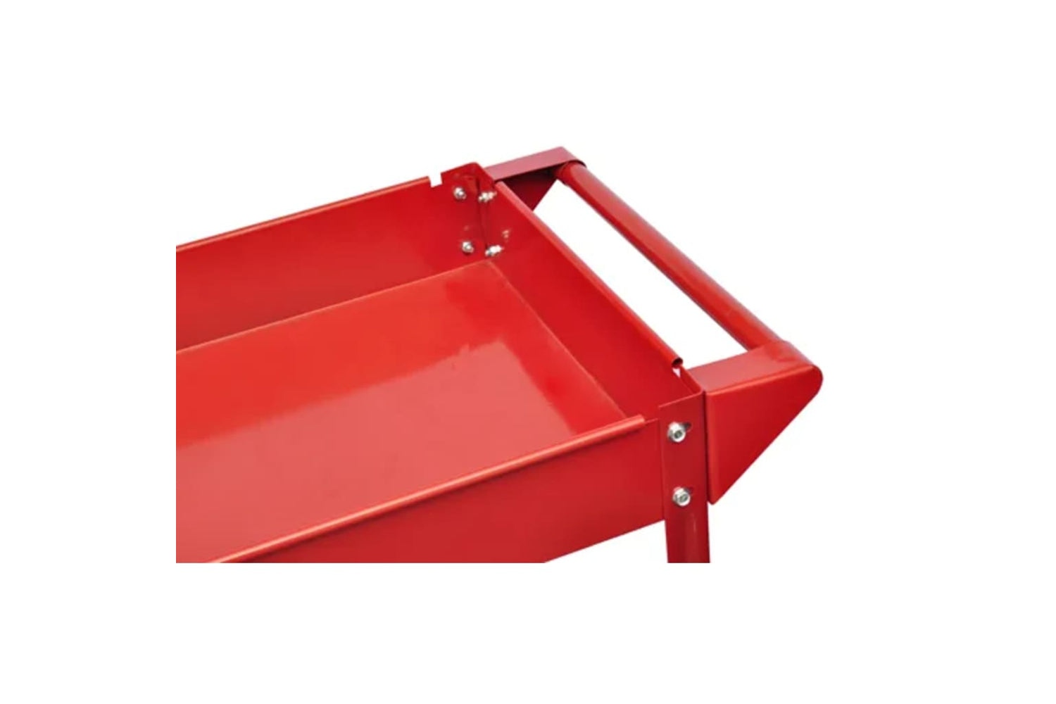 Vidaxl 140154 Workshop Tool Trolley 100 Kg Red-3