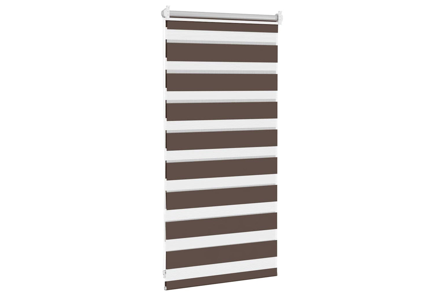 Vidaxl Zebra Blind 40 X 100 Cm Coffee-3