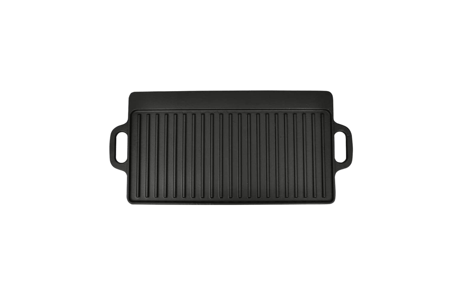vidaXL 50126 Grill Platter Cast Iron Reversible 50x23cm-3