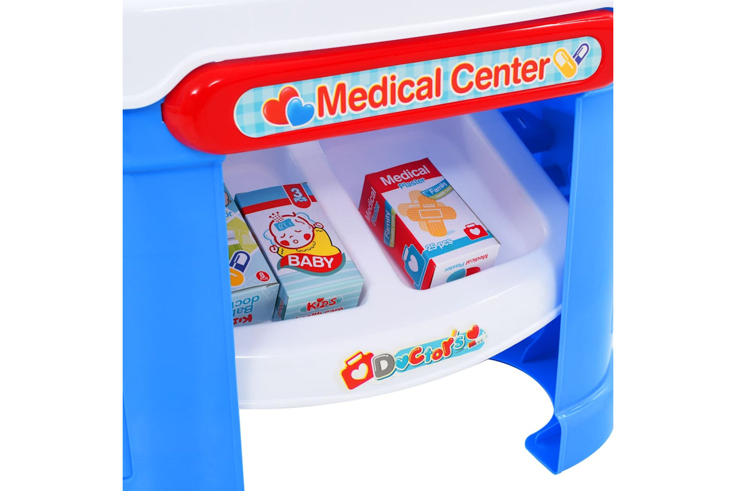 Vidaxl 15 Piece Kids' Pretend Doctor Play Set 38x30x67.5 Cm-4
