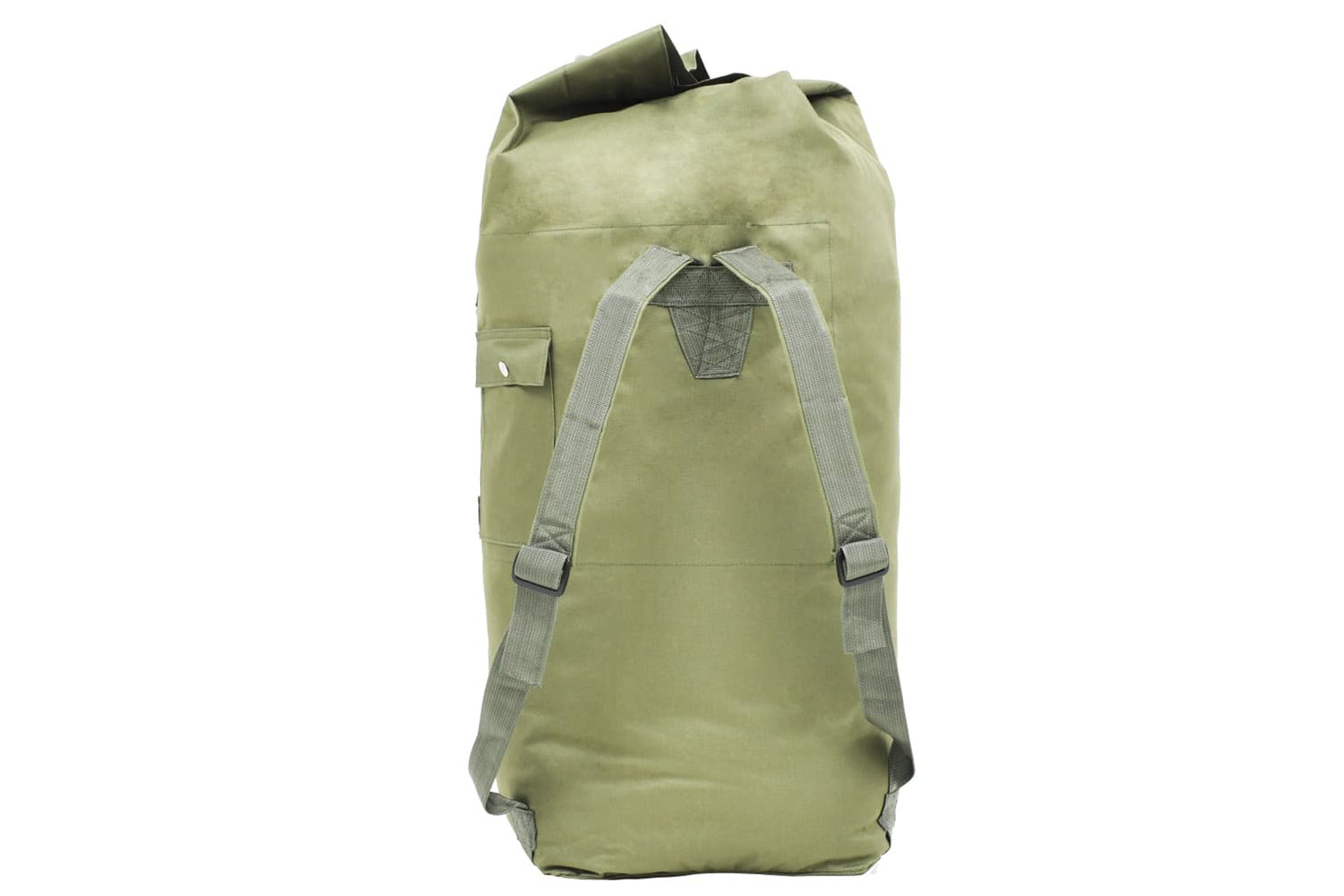 Vidaxl 91385 Army-style Duffel Bag 85 L Olive Green-3