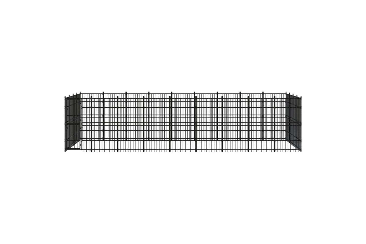 Vidaxl 3097987 Outdoor Dog Kennel Steel 33.18 M2-2