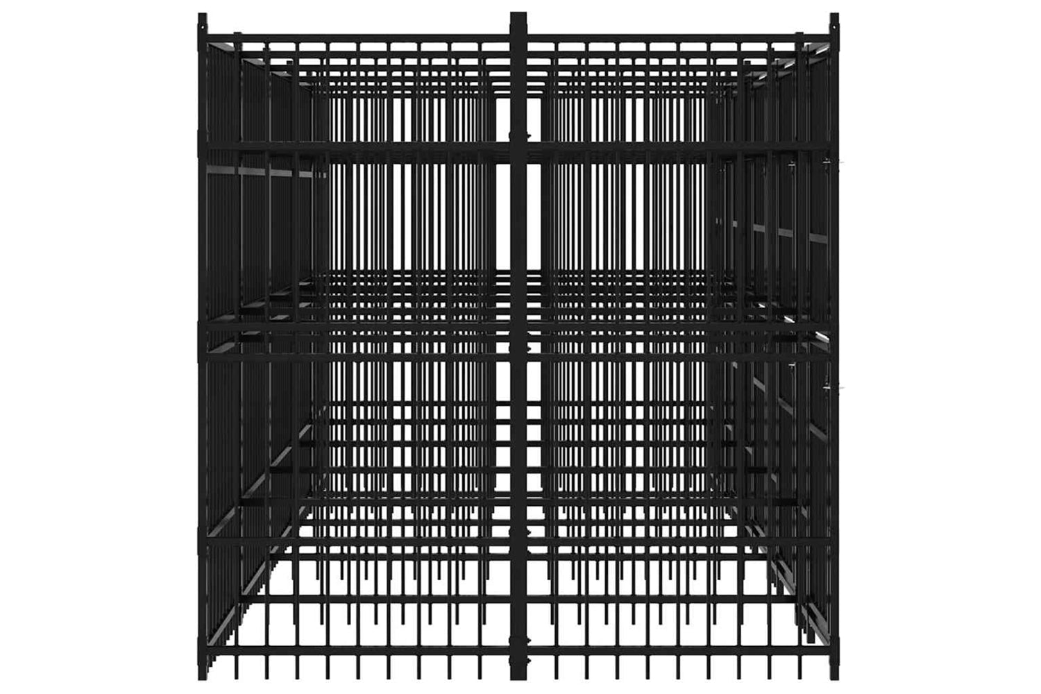 Vidaxl 3097940 Outdoor Dog Kennel Steel 9.22 M2-5
