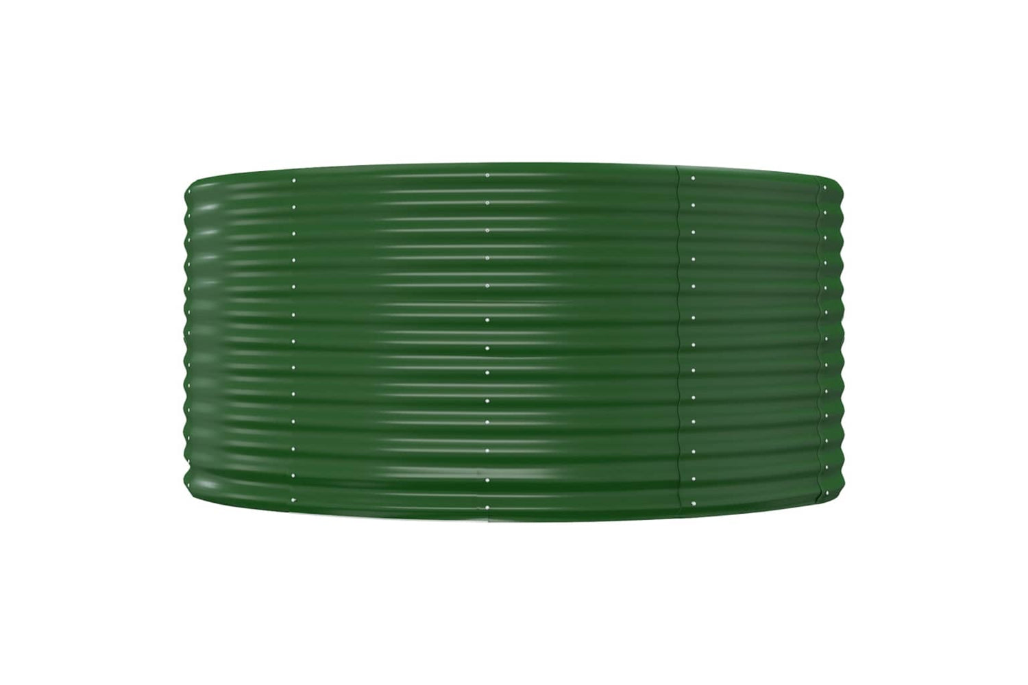 vidaXL 319088 Garden Raised Bed Green 140x140x68cm Powder-coated Steel-2