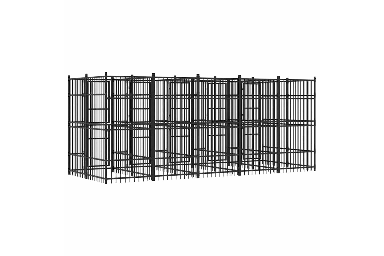Vidaxl 3097940 Outdoor Dog Kennel Steel 9.22 M2-6