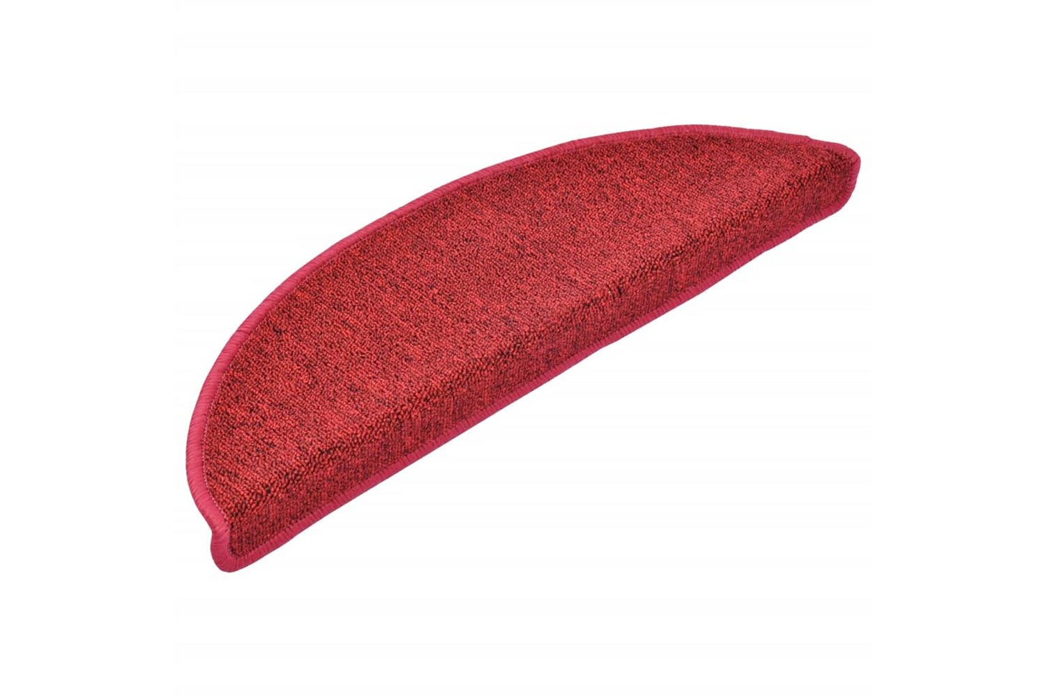 vidaXL 133881 Carpet Stair Treads 15 Pcs Bordeaux Red 56x17x3cm-2