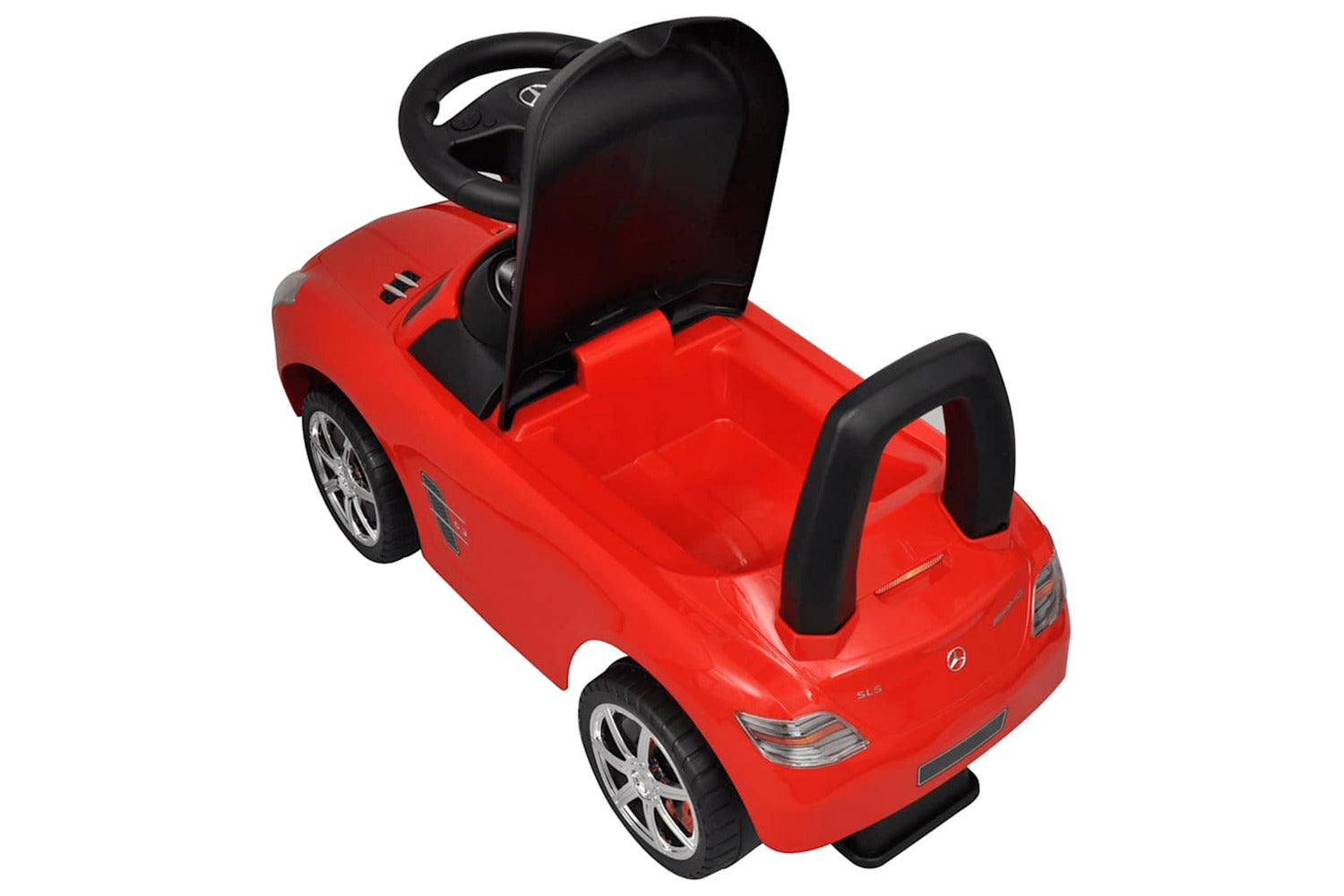 Vidaxl Foot-powered Kids Car Red-6