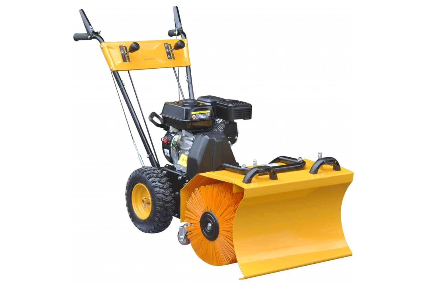 Vidaxl 141978 Multifunctional Petrol-powered Snow Plough/sweeper Set 6.5hp-5