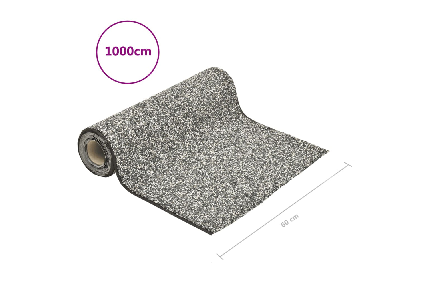 vidaXL 149532 Stone Liner Grey 1000x60cm-6
