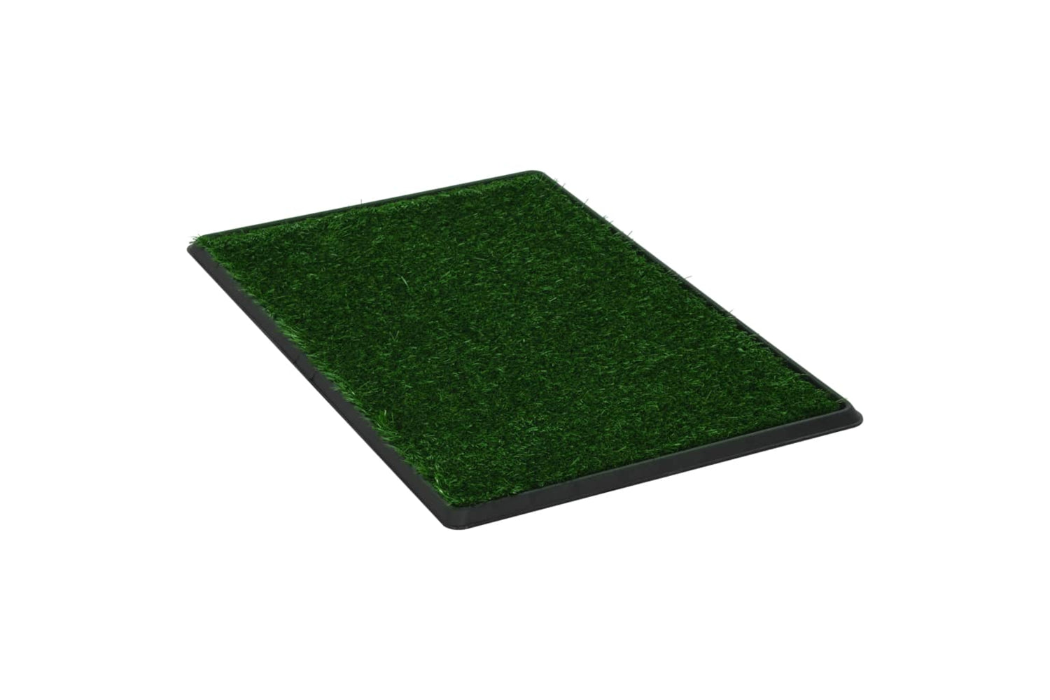 vidaXL 170770 Pet Toilets 2 Pcs With Tray & Faux Turf Green 76x51x3cm Wc-2