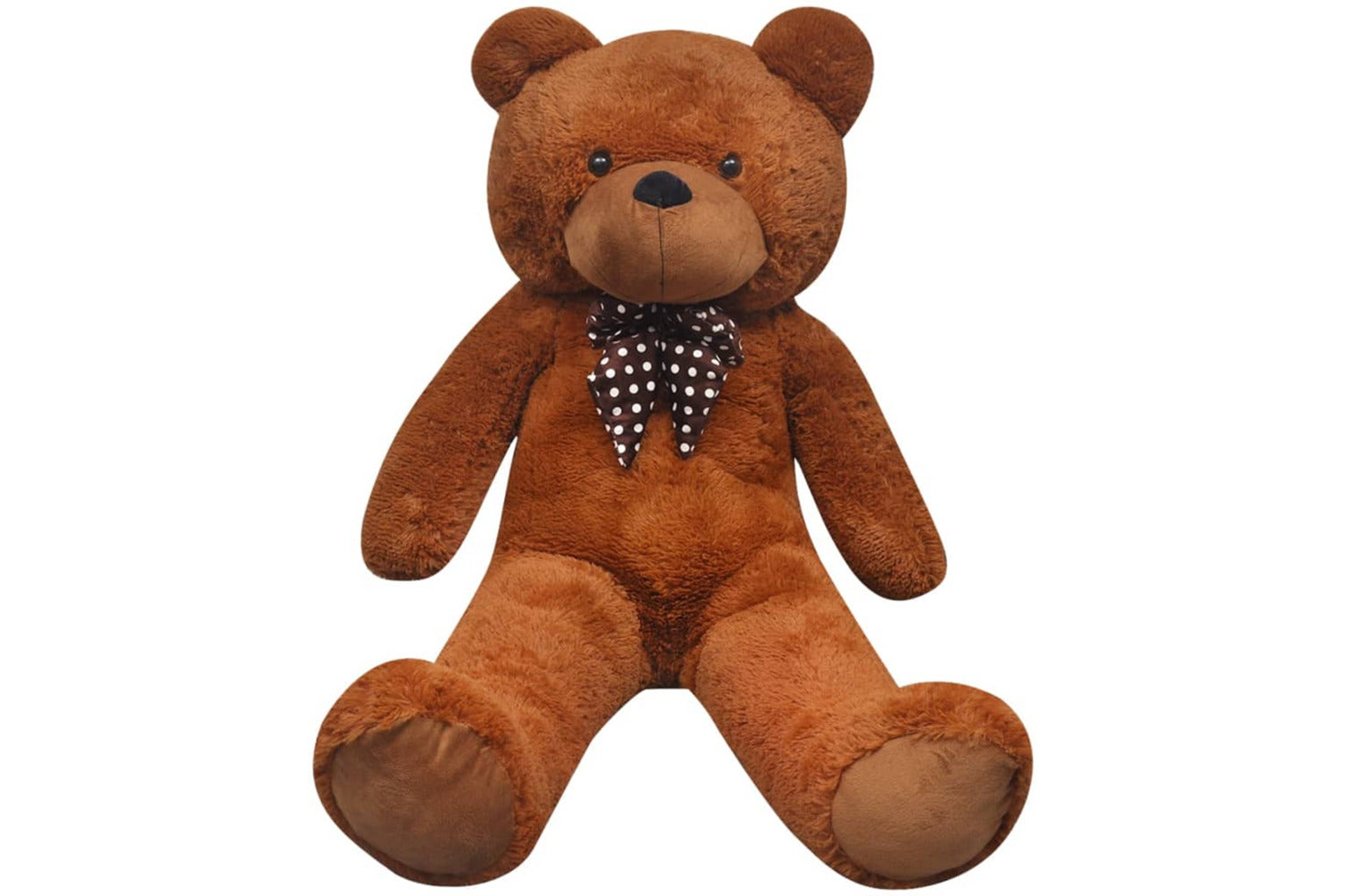vidaXL 80100 Xxl Soft Plush Teddy Bear Toy Brown 160cm-2
