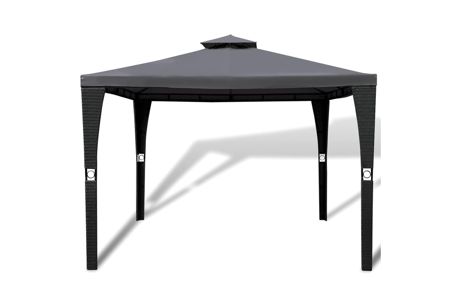 Vidaxl 41451 Gazebo With Roof 3x3 M Dark Grey-2