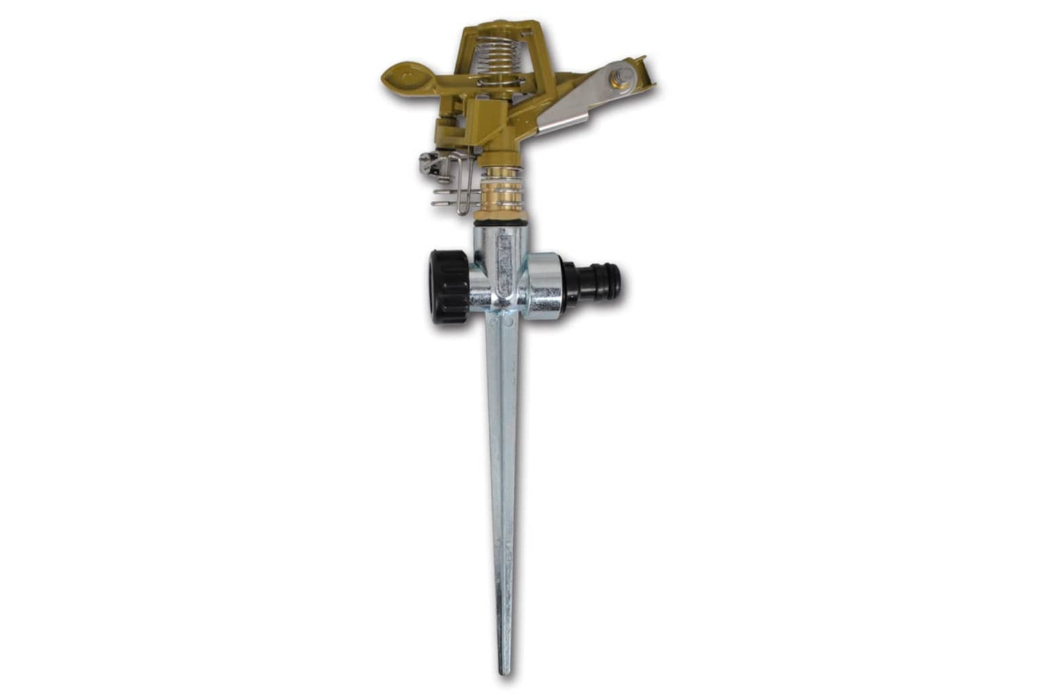 Vidaxl 40912 Impulse Sprinklers Garden Watering Zinc Metal Spike 2 Pcs-2