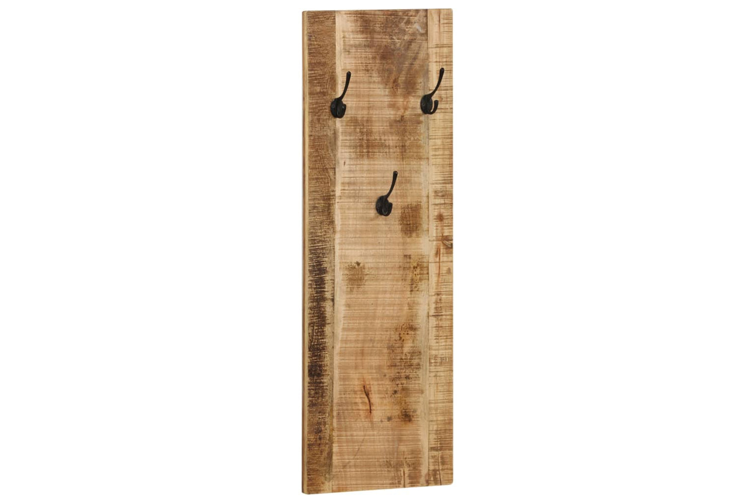vidaXL 246025 Wall-mounted Coat Racks 2 Pcs Solid Mango Wood 36x110x3cm-2
