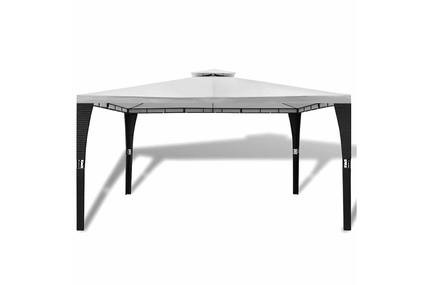 Vidaxl 41452 Gazebo With Roof 3x4 M Cream White-2