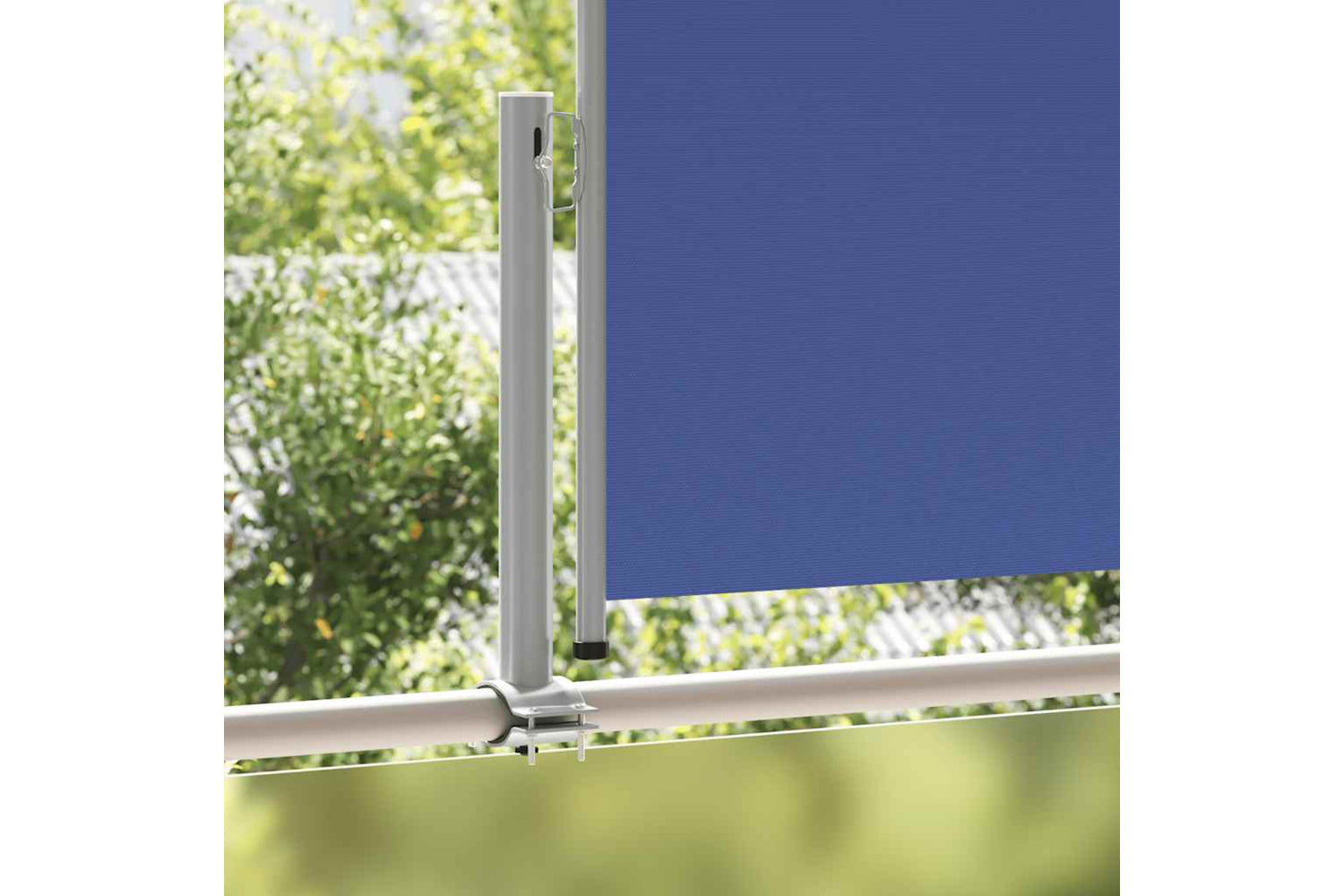 vidaXL 48341 Patio Retractable Side Awning 100x300cm Blue-2